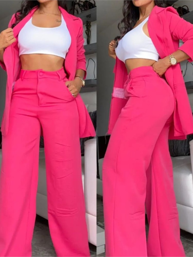 Winter Clothing Online - New Autumn Women's Fashion Solid Notched