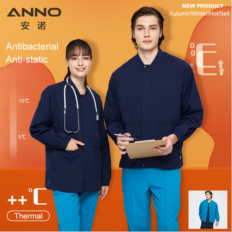 Winter Clothing Online - Anti-static Scrubs Jackets Antibacte Thermal Fabric
