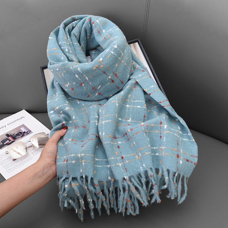 Cashmere Scarf Wrap - New Warm Winter Tassel Scarf Hijab