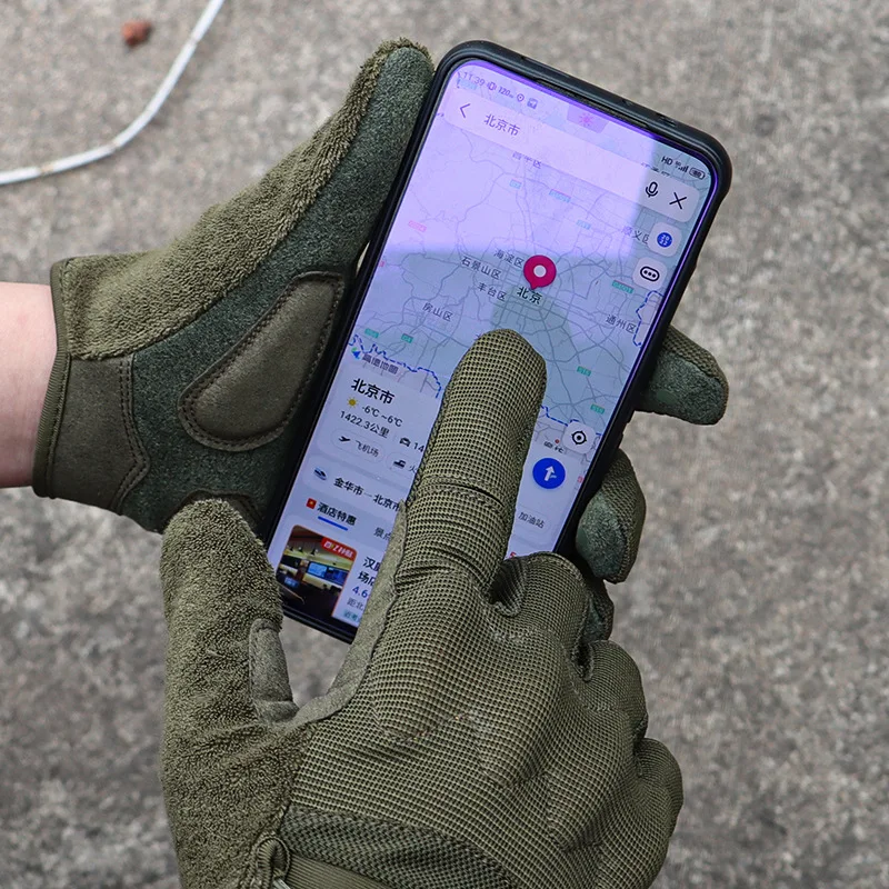 Knit Glove Touch Screen - Super Technician Full Finger Tactical Gloves