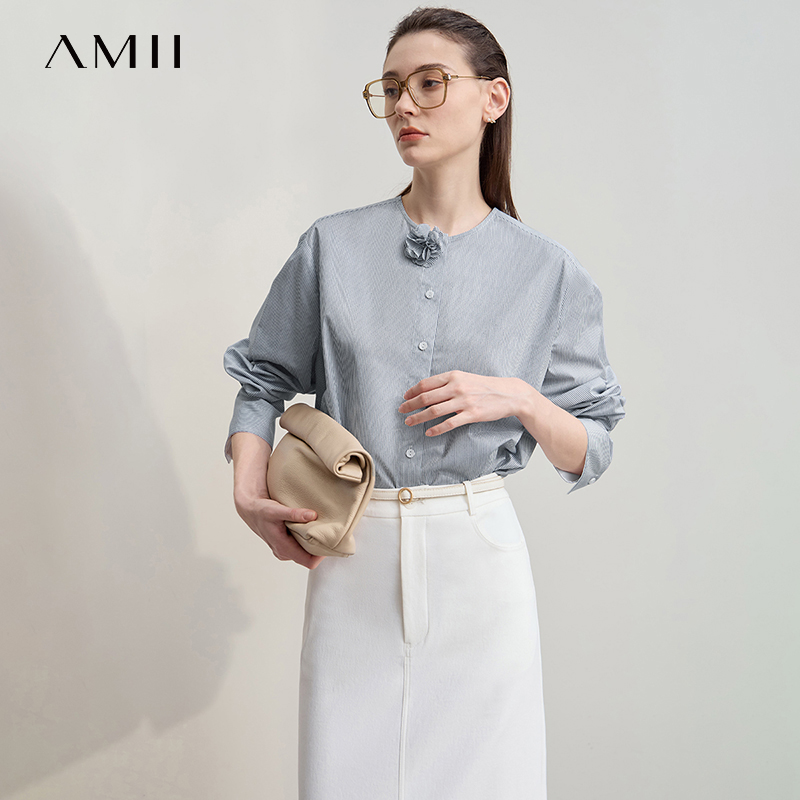 Winter Clothing Trends 2025 - AMII Women's Shirt 2025 Autumn New