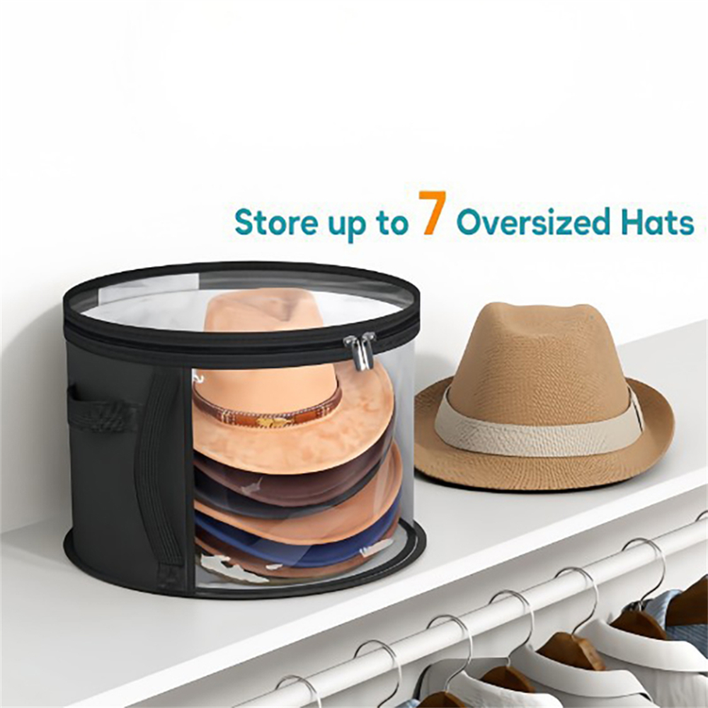 Winter Clothing Organizer - Winter Hat Storage Bucket Clothing Travel