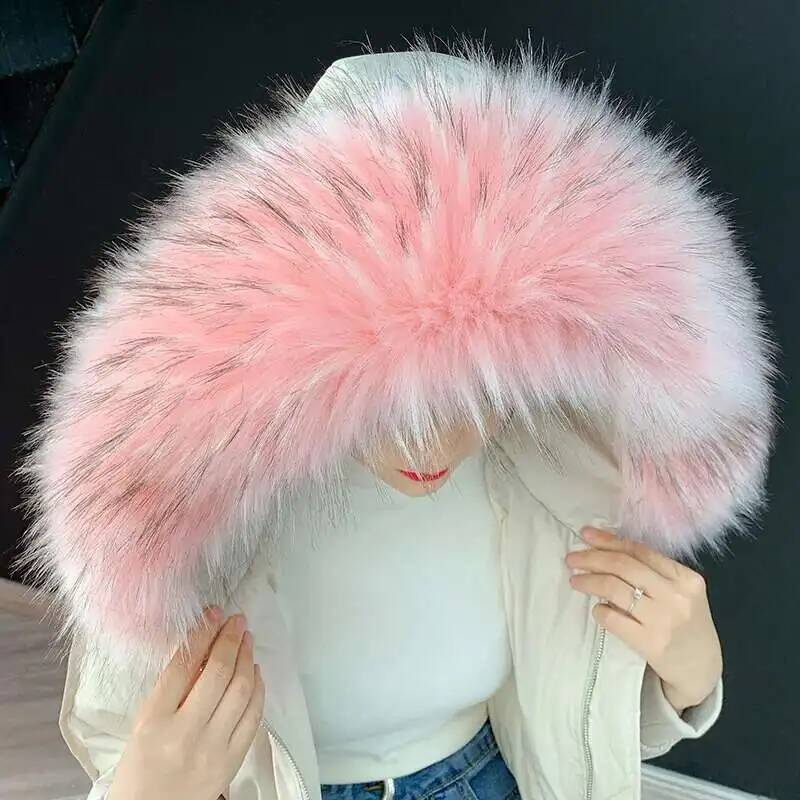 Winter Clothing Online - Detachable Faux Fur Collar Extra Large