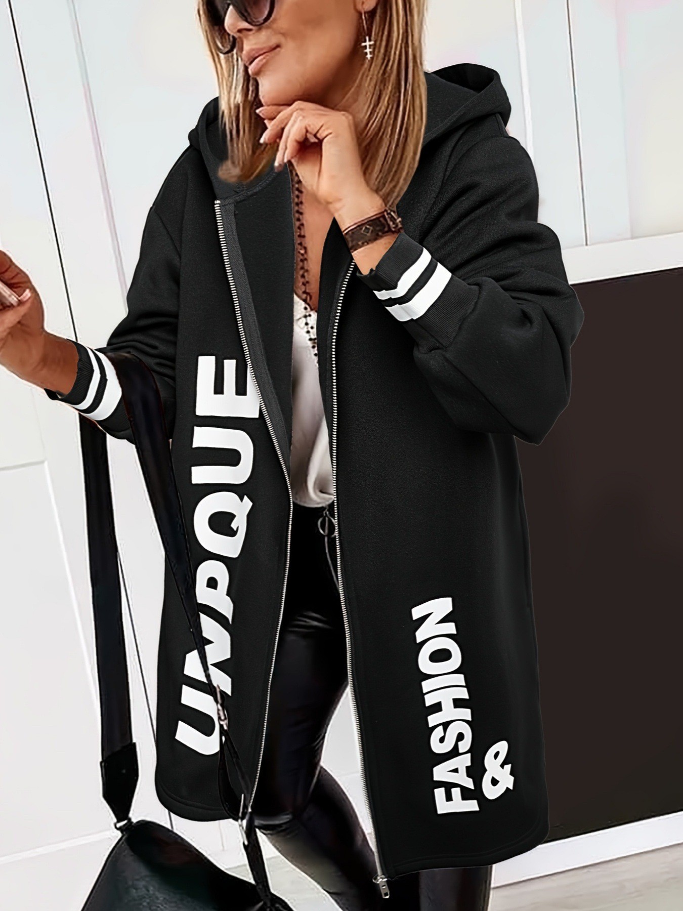 Winter Clothing Types - Autumn Winter Women's Clothing Letter Print