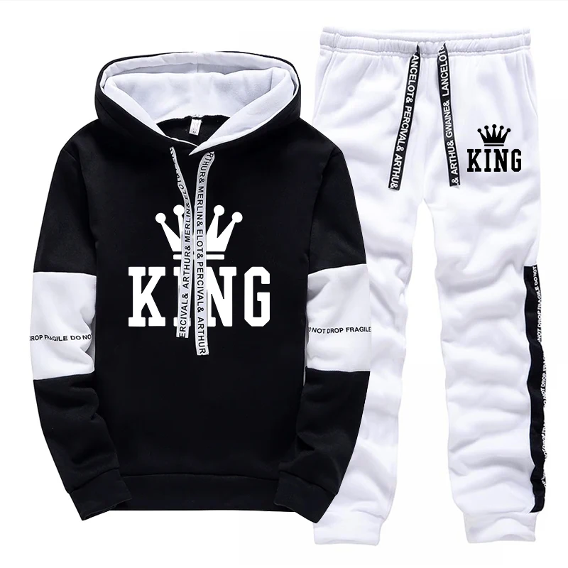 Winter Clothing Pants - King Printing Tracksuit for Man Casual