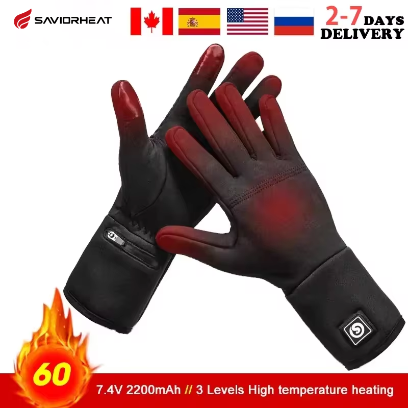 Heated Gloves Electric - Rechargeable Electric Liner Heated Gloves Winter