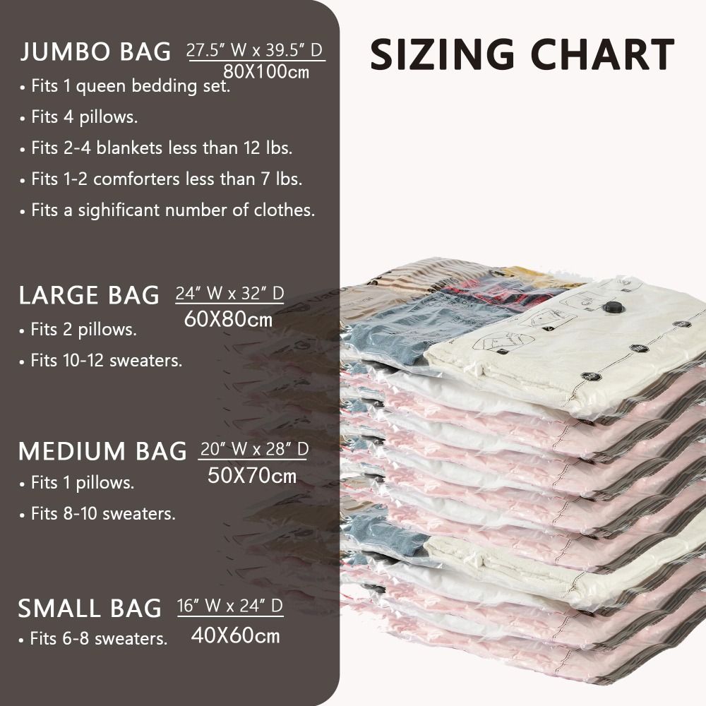 Thickened Vacuum Storage Bags  - Winter Clothing Organizer review and price