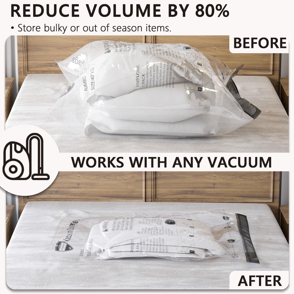 Thickened Vacuum Storage Bags  - Winter Clothing Organizer review and price