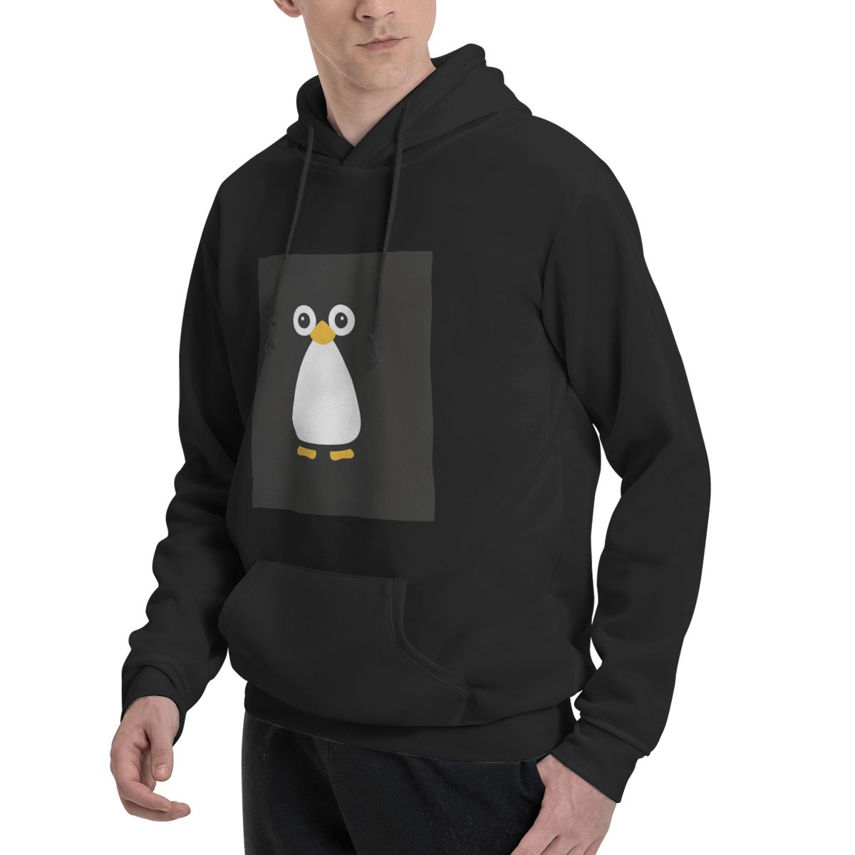 Cute Vector Penguin Hoodies Me - Winter Clothing Vector review and price