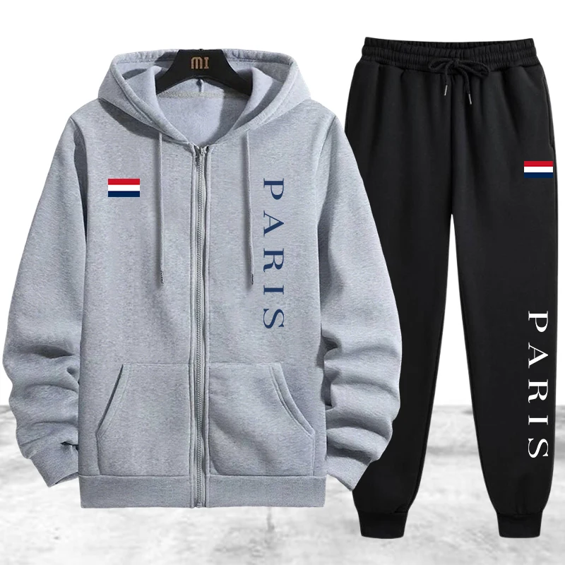 Paris Printing Men's Tracksuit - Winter Clothing Pants review and price