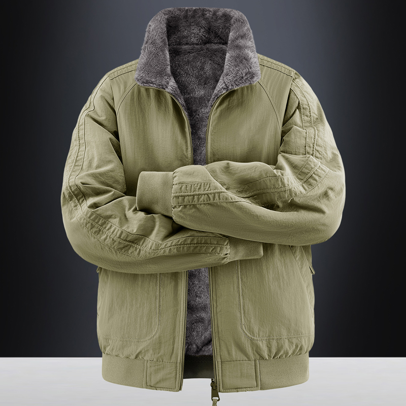 Men Parkas Thick Warm Reversib - Winter Clothing Game review and price
