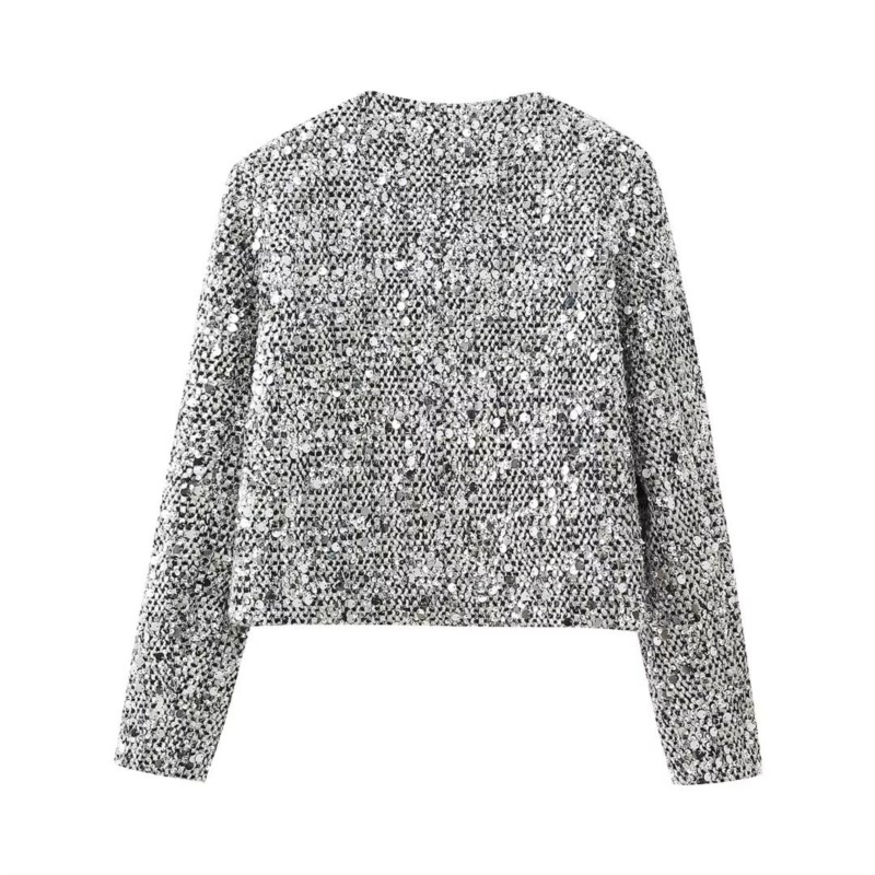 Party Club chic shiny Blazer s - Winter Clothing Dress Up review and price