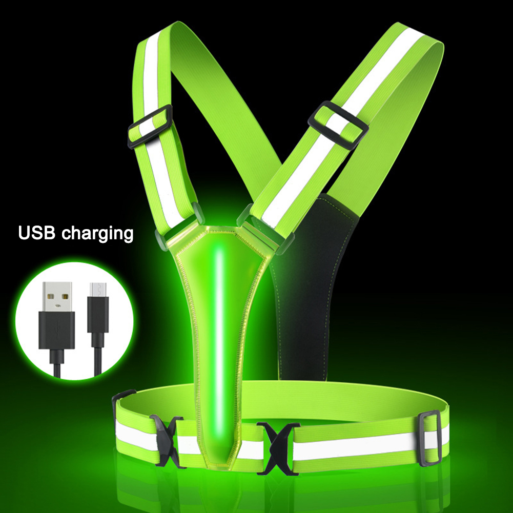 LED Running Vest USB Rechargea - Winter Clothing Kids review and price