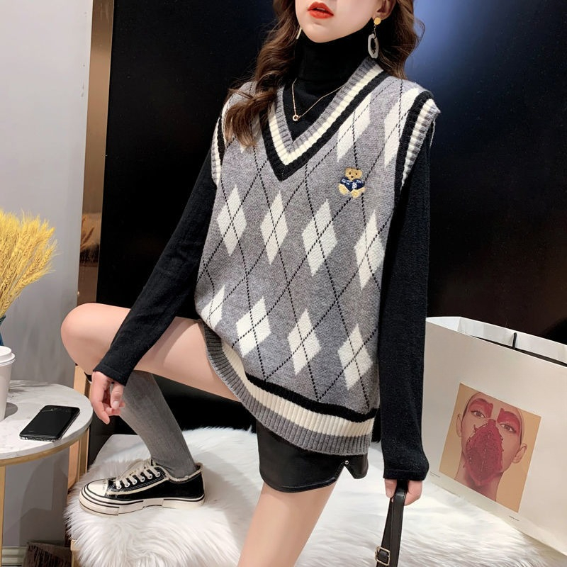 Red Knit Vests for Women Sleev - Winter Clothing Trends 2025 review and price