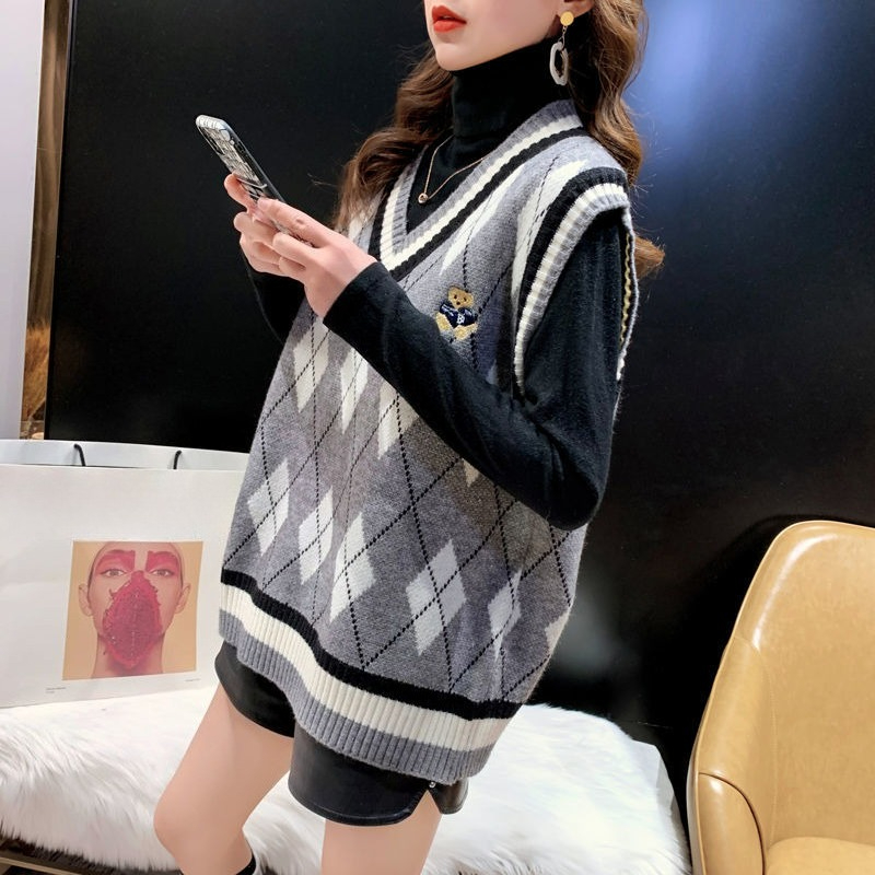 Red Knit Vests for Women Sleev - Winter Clothing Trends 2025 review and price