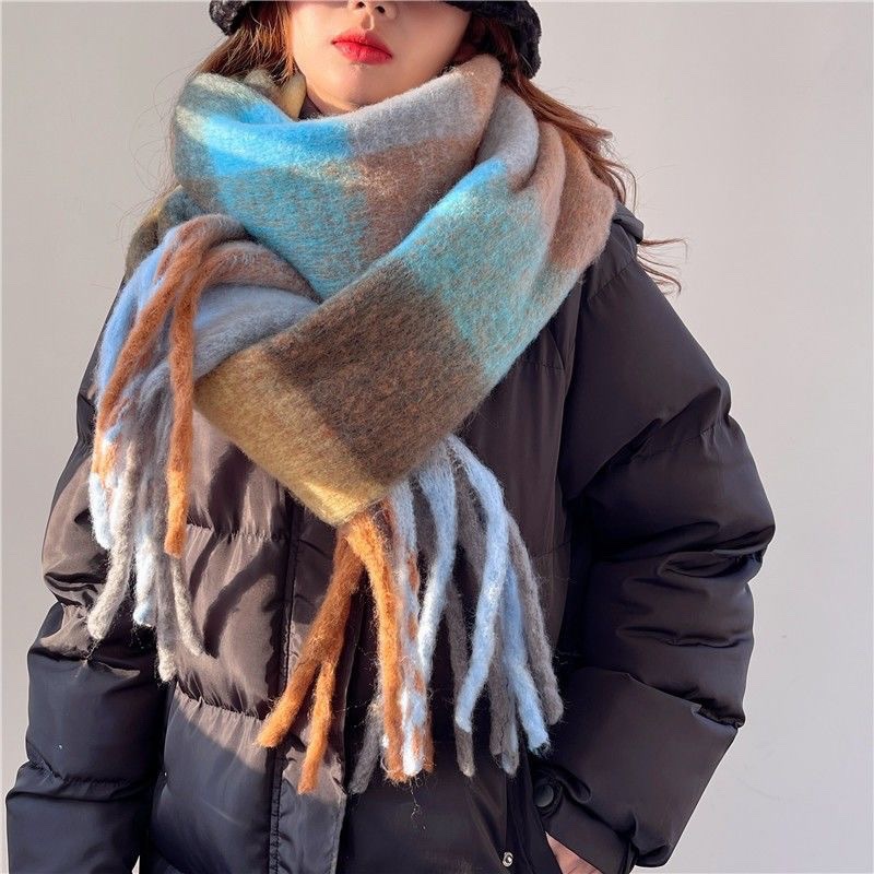 2025New Winter Thick Warm Scar - Cashmere Scarf Wrap review and price
