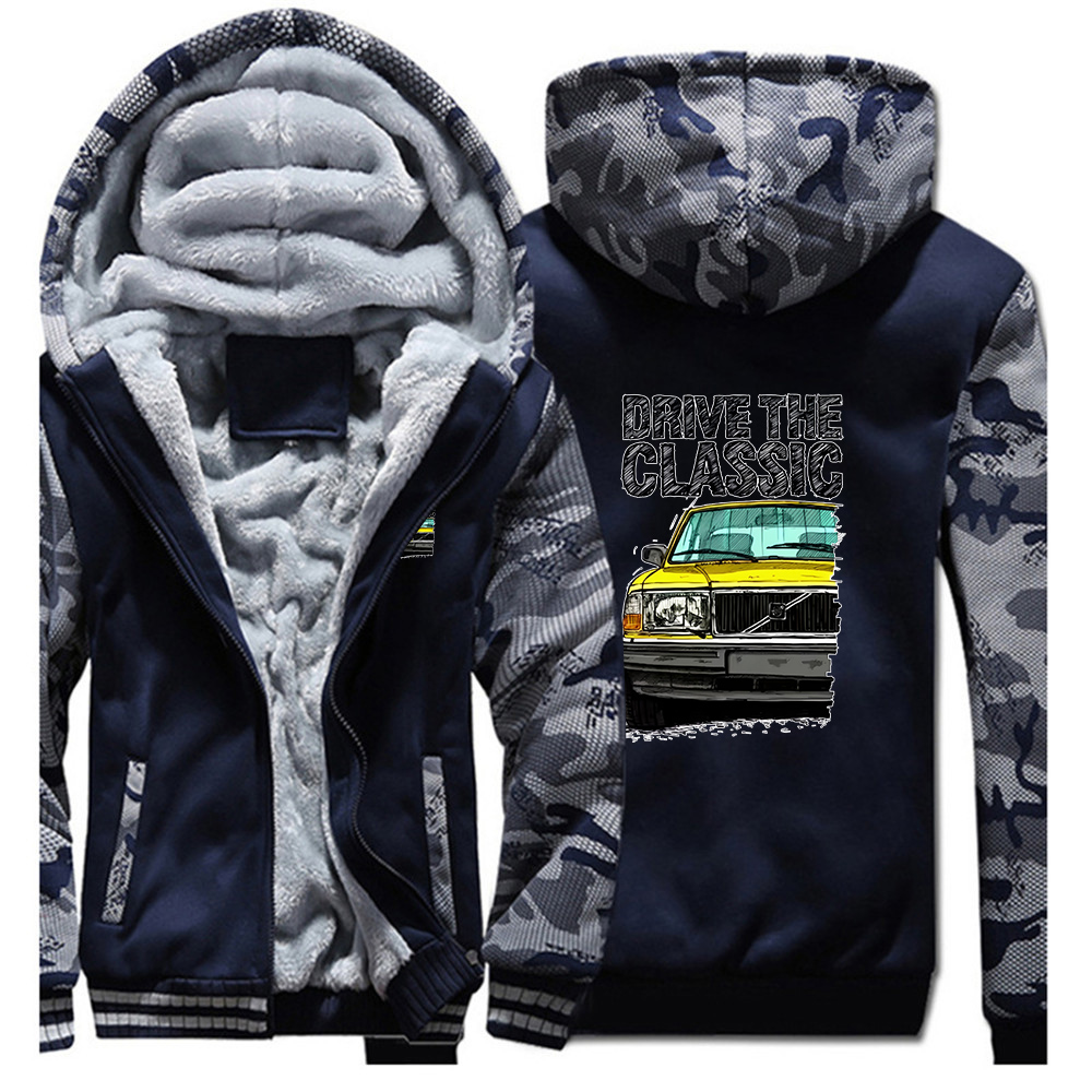 Fleece Warm Thicken Hoodies Dr - Winter Clothing Drive review and price