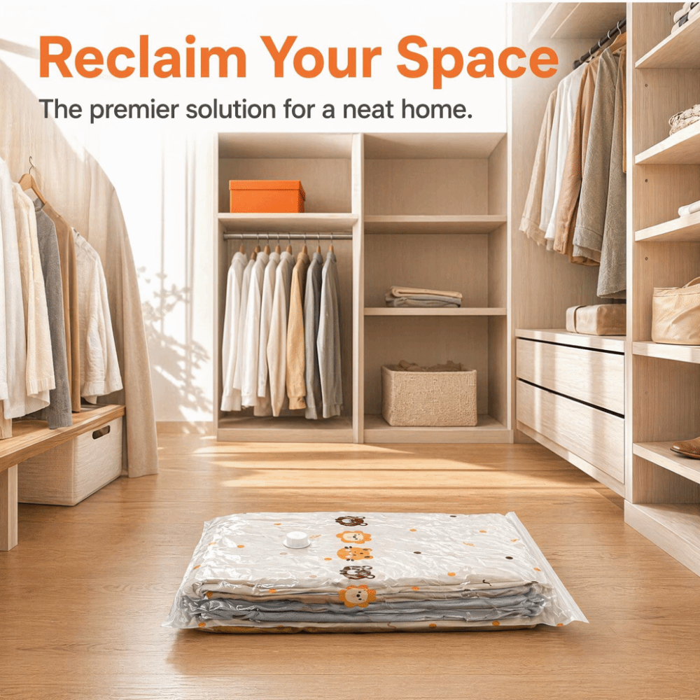 Thickened Vacuum Storage Bags  - Winter Clothing Organizer review and price