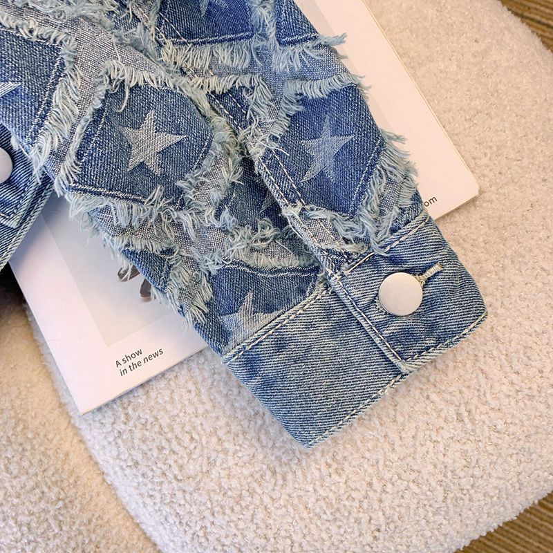 Coat Women Denim Coats Round N - Winter Clothing Online review and price