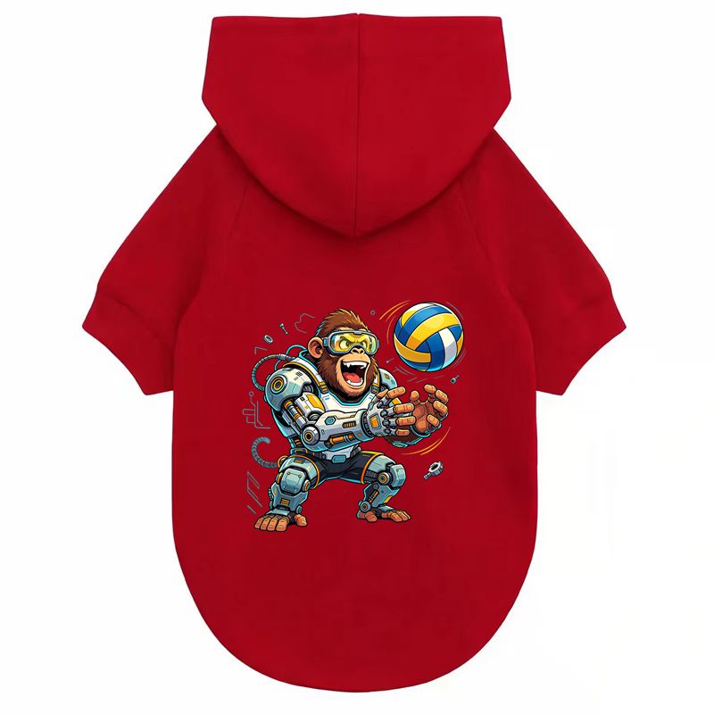 Fun Tech Monkey Game Dog Hoodi - Winter Clothing Game review and price