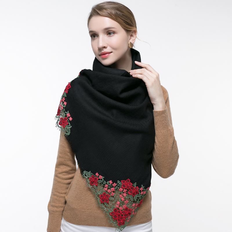 100% Real Wool Pink Scarf Wome - Cashmere Scarf Wrap review and price