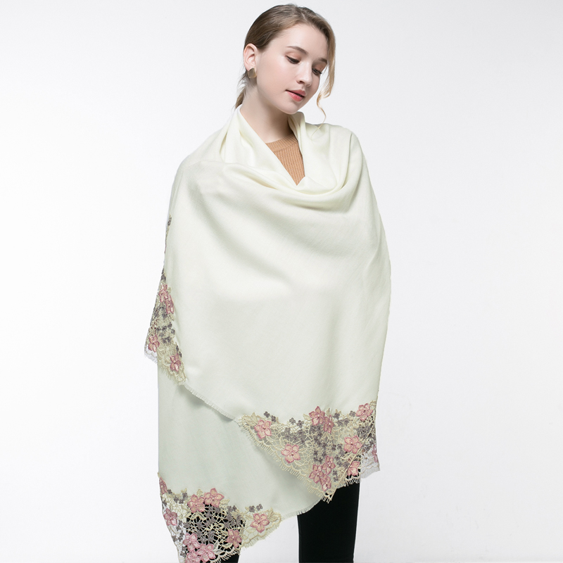 100% Real Wool Pink Scarf Wome - Cashmere Scarf Wrap review and price