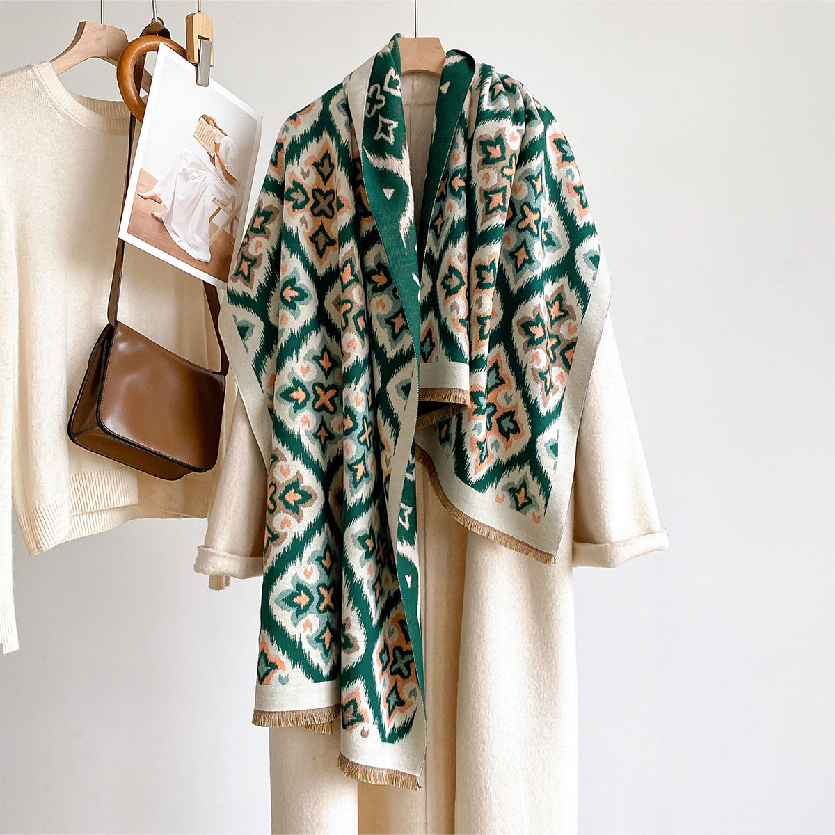 Women Reversible Imitation Cas - Cashmere Scarf Wrap review and price