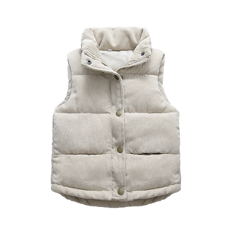 Kids Boys Girls Corduroy Vests - Winter Clothing Kids review and price