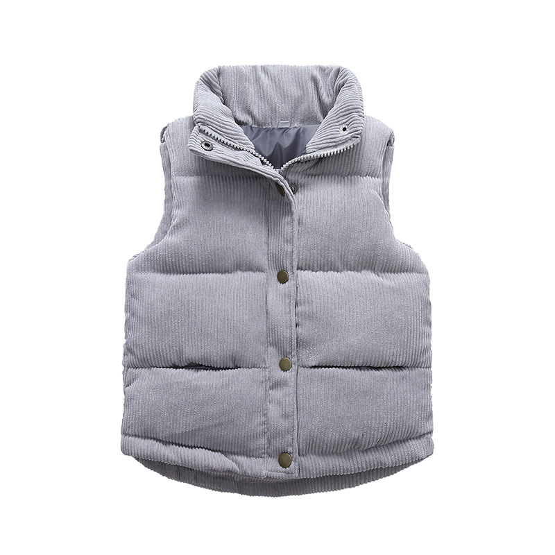 Kids Boys Girls Corduroy Vests - Winter Clothing Kids review and price