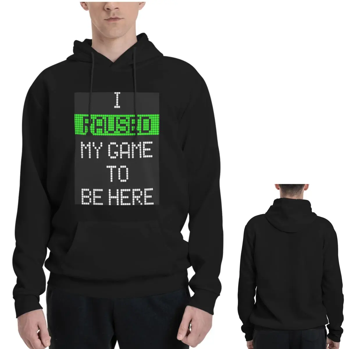 I Paused My Game To Be Here Ho - Winter Clothing Game review and price
