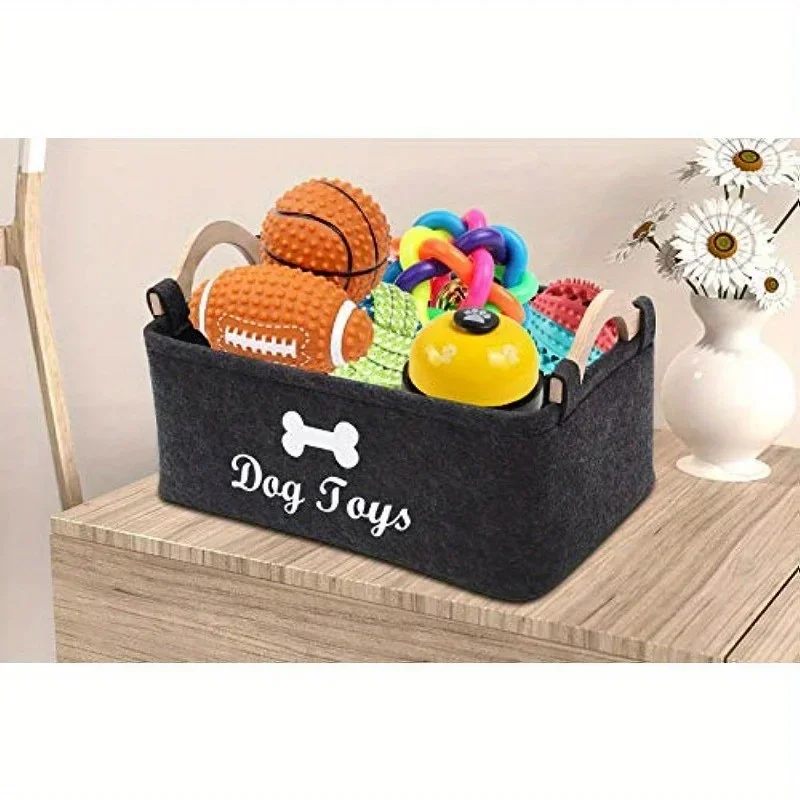 Felt pet toy box, dog toy box, - Winter Clothing Organizer review and price