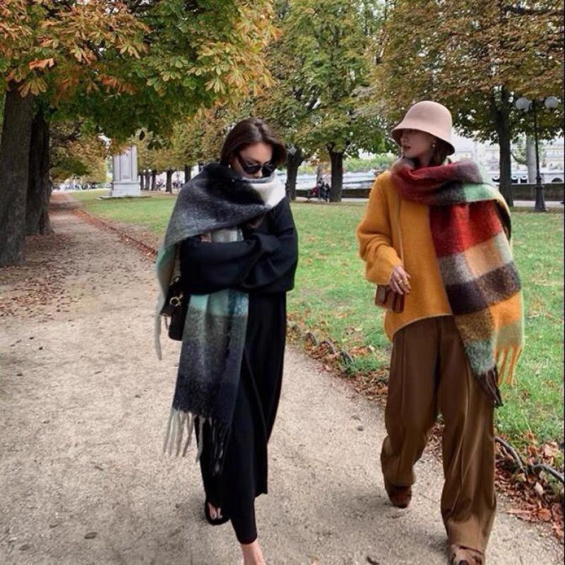 NEW Luxury Winter Thick Warm S - Cashmere Scarf Wrap review and price