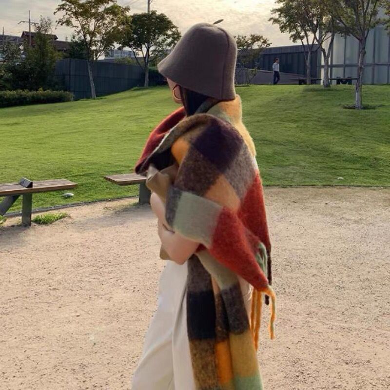 NEW Luxury Winter Thick Warm S - Cashmere Scarf Wrap review and price