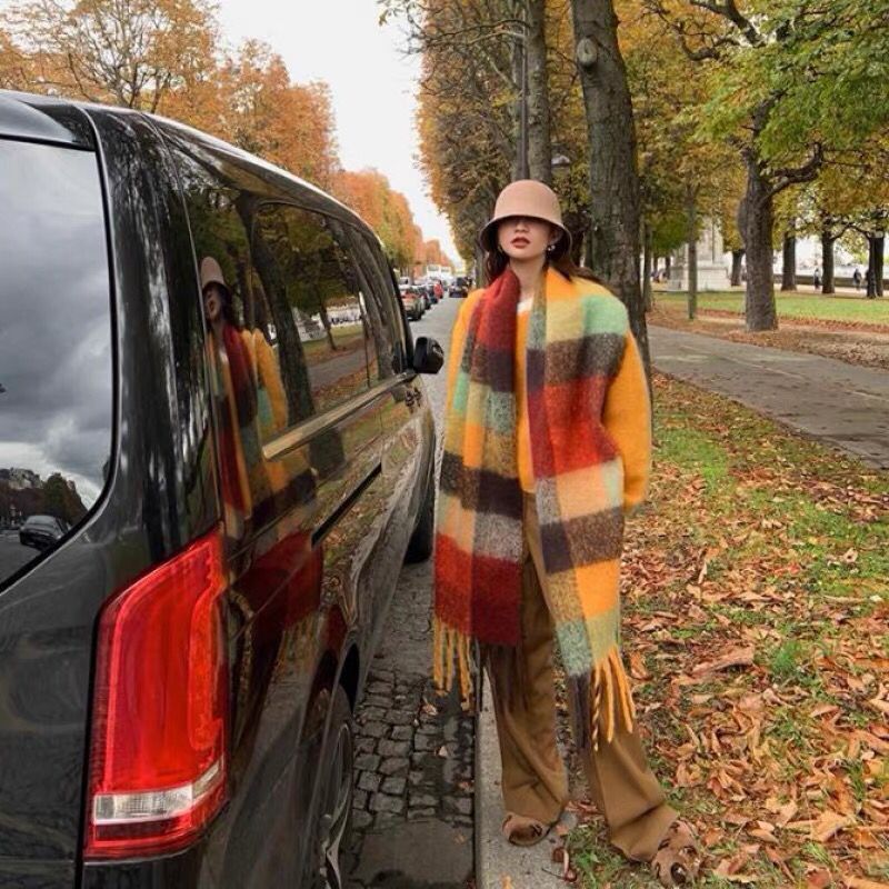 NEW Luxury Winter Thick Warm S - Cashmere Scarf Wrap review and price