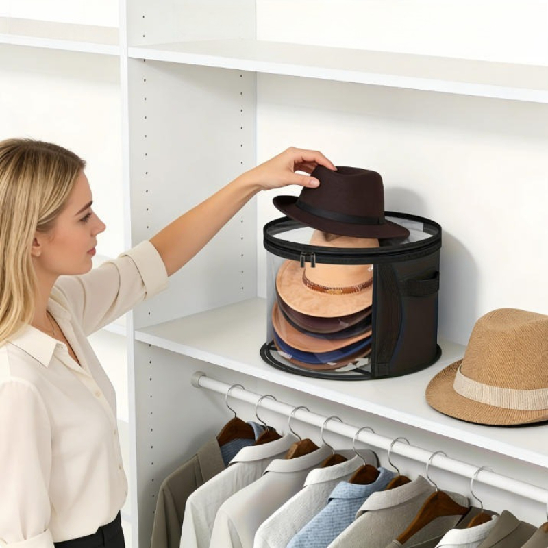 Winter Hat Storage Bucket Clot - Winter Clothing Organizer review and price