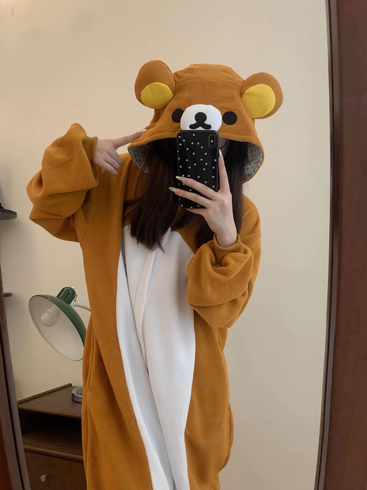 Rilakkuma Kigurumi Onesies Rel - Winter Clothing Outfits review and price