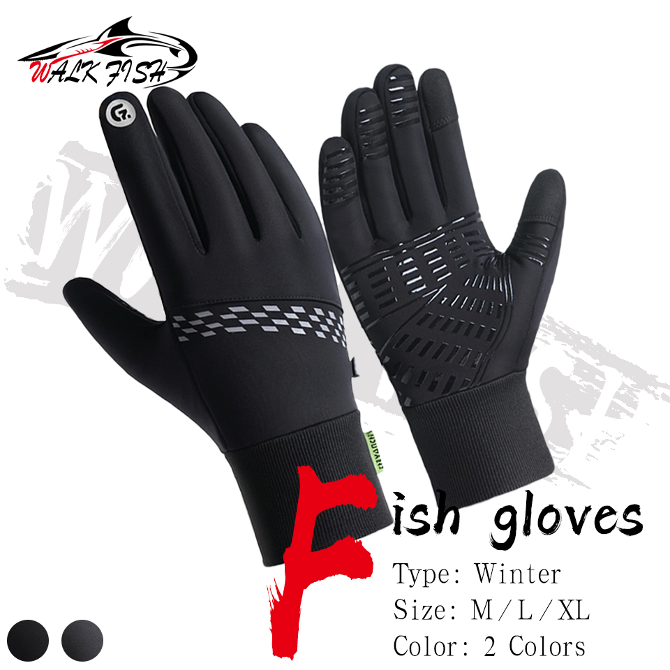 WALK FISH Fishing Gloves Keep  - Knit Glove Touch Screen review and price