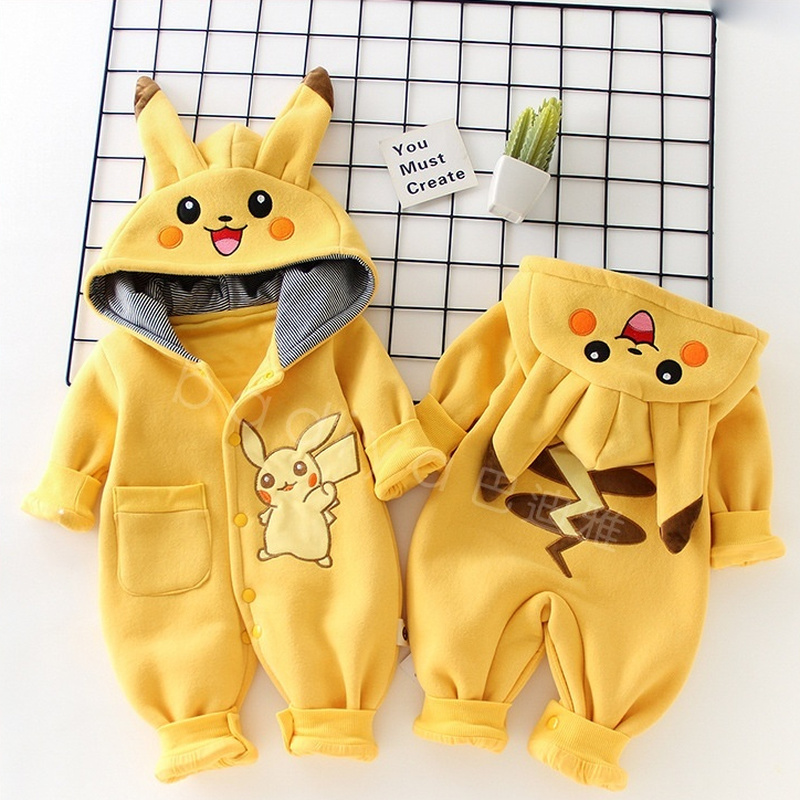 Cartoon Pocket Monsters Baby P - Winter Clothing Kids review and price