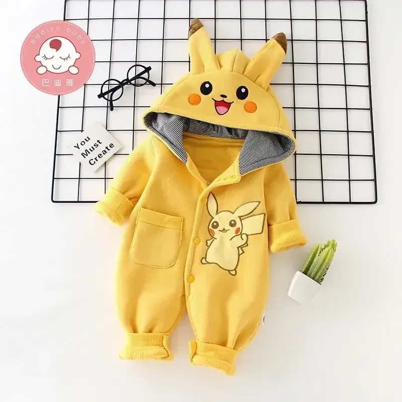 Cartoon Pocket Monsters Baby P - Winter Clothing Kids review and price