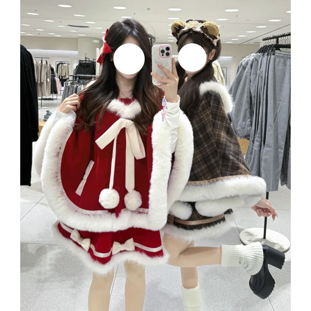 Sweet Japanese Cute Skirt Sets - Winter Clothing Types review and price