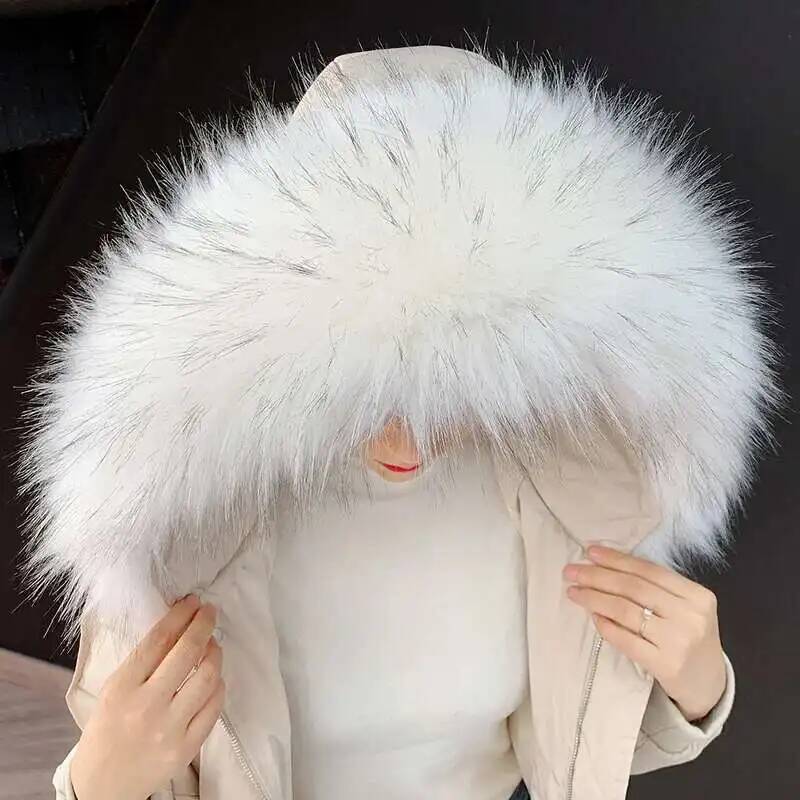 Detachable Faux Fur Collar Ext - Winter Clothing Online review and price