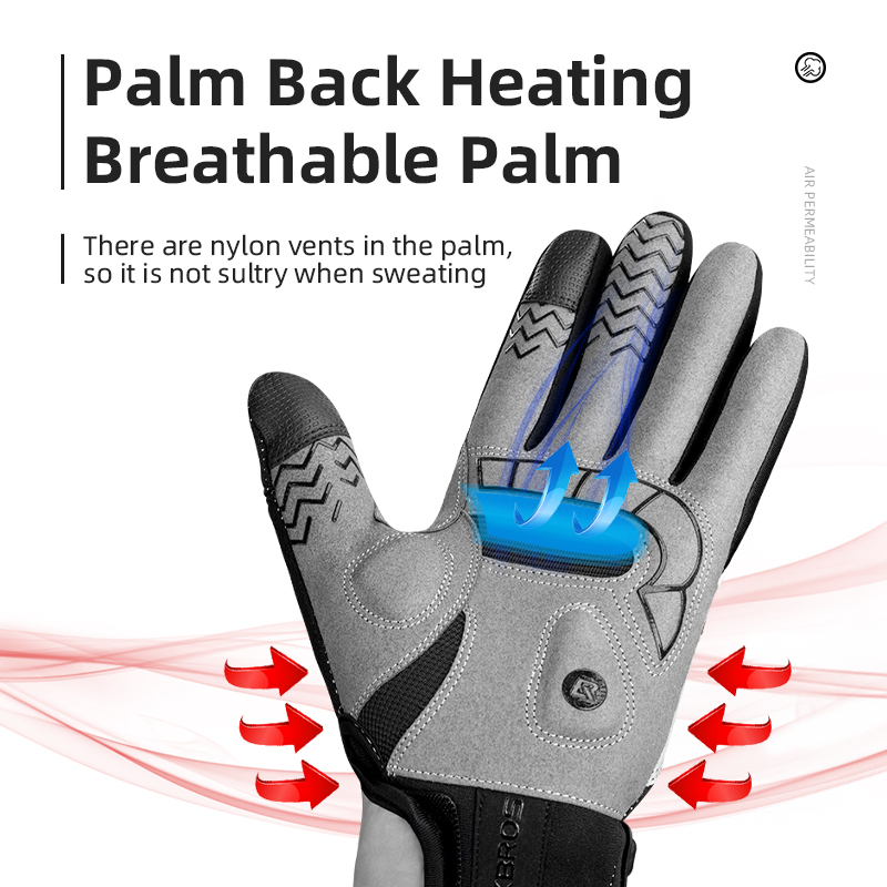 ROCKBROS Heated Winter Glove C - Knit Glove Touch Screen review and price