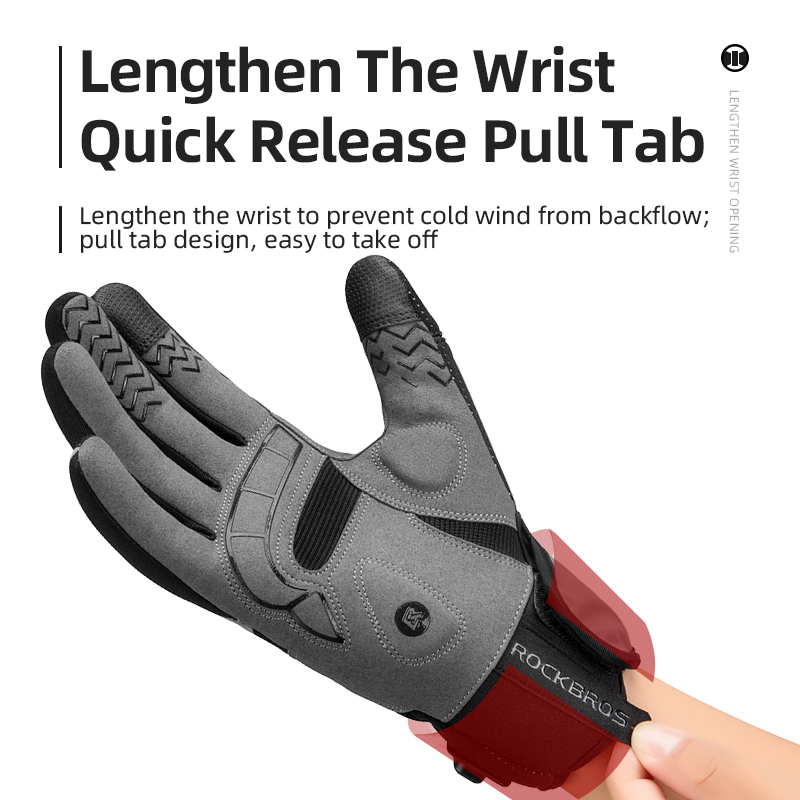 ROCKBROS Heated Winter Glove C - Knit Glove Touch Screen review and price