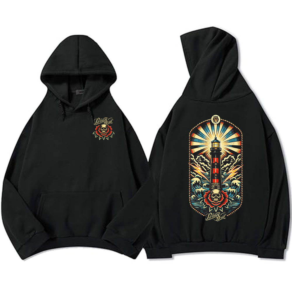 Skeleton Lighthouse Pullover H - Winter Clothing Drive review and price