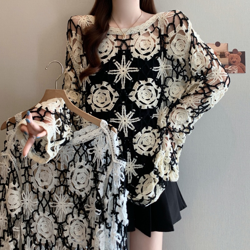 Casual Long Sleeve Pullover El - Winter Clothing Outfits review and price