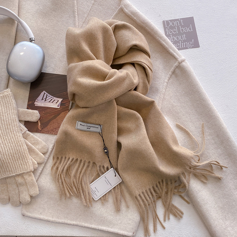 2024 Winter Wool Scarf For Wom - Cashmere Scarf Wrap review and price