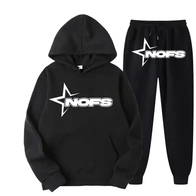 2026 Streetwear Men Hooded Swe - Winter Clothing Pants review and price