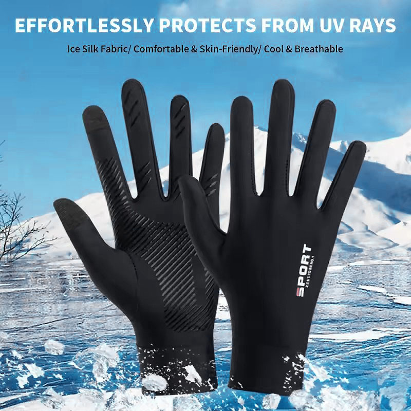 Summer Ice Silk Touchscreen Eq - Knit Glove Touch Screen review and price
