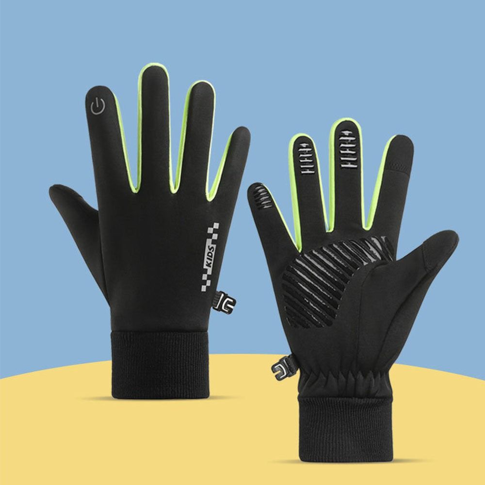 Non-slip Winter Children Bicyc - Knit Glove Touch Screen review and price