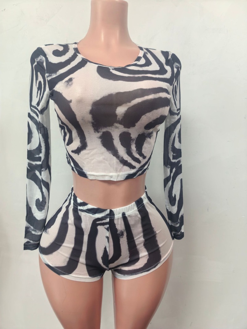 Doyerl Striped Shorts Sets Wom - Winter Clothing Outfits review and price